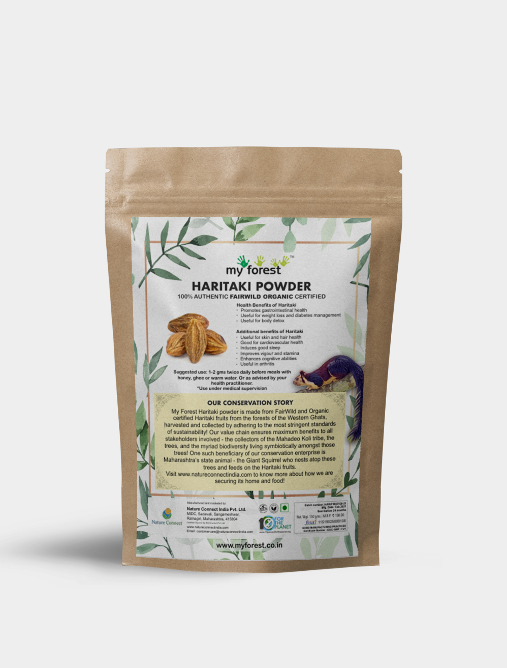 Organic Haritaki Powder