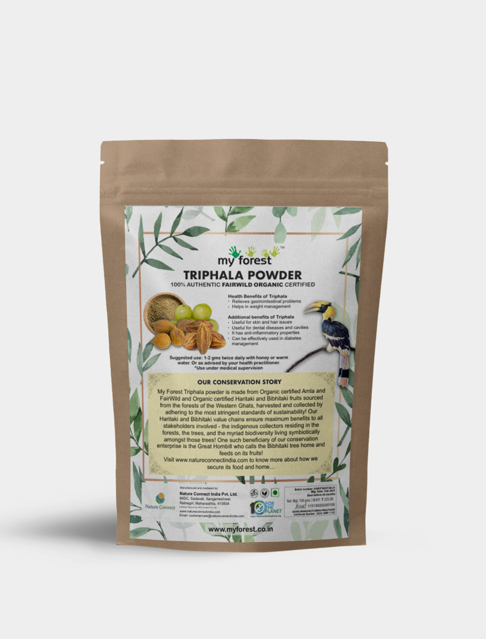 Organic Triphala Powder