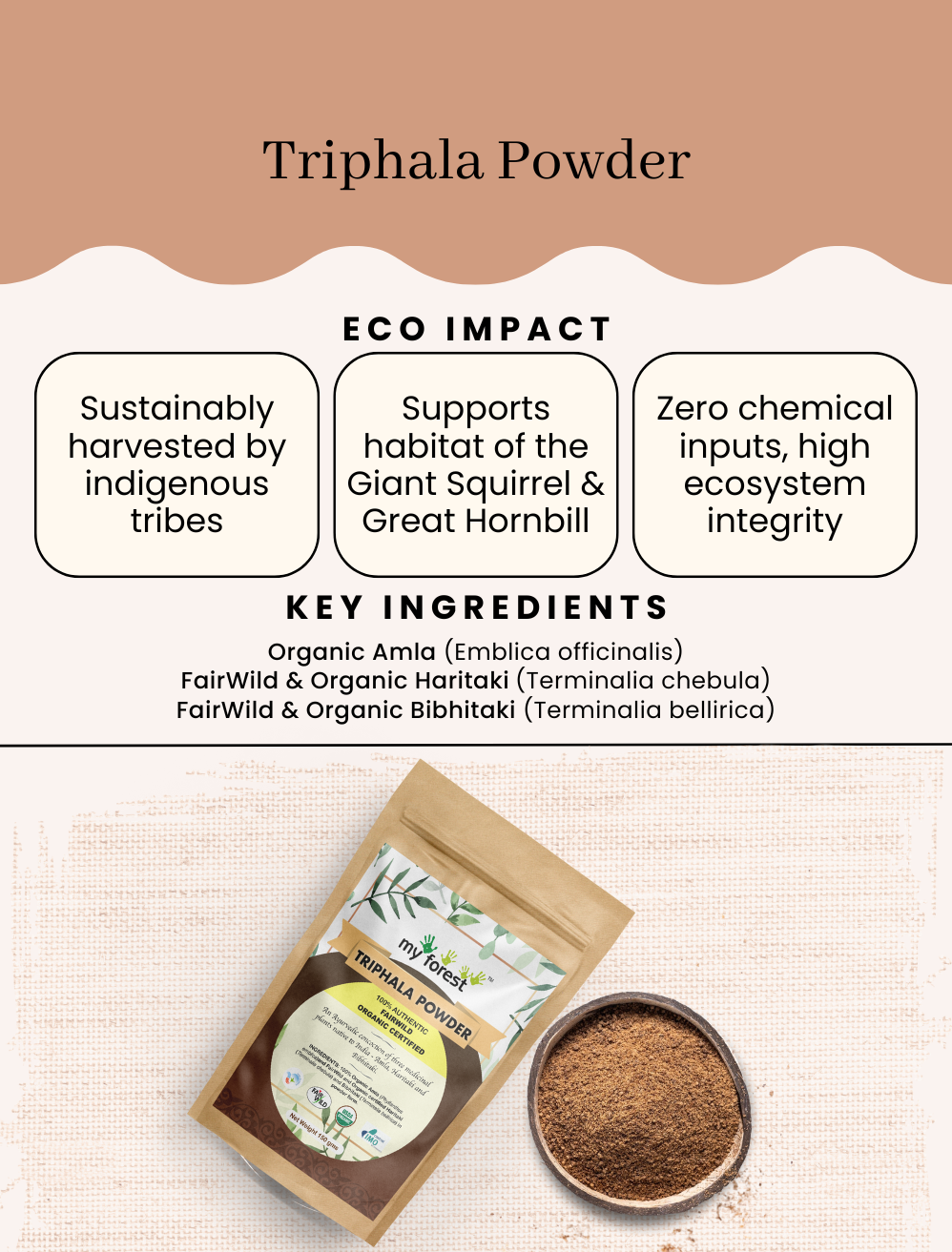 Organic Triphala Powder