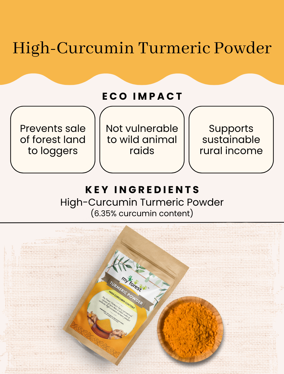 High-Curcumin Turmeric Powder