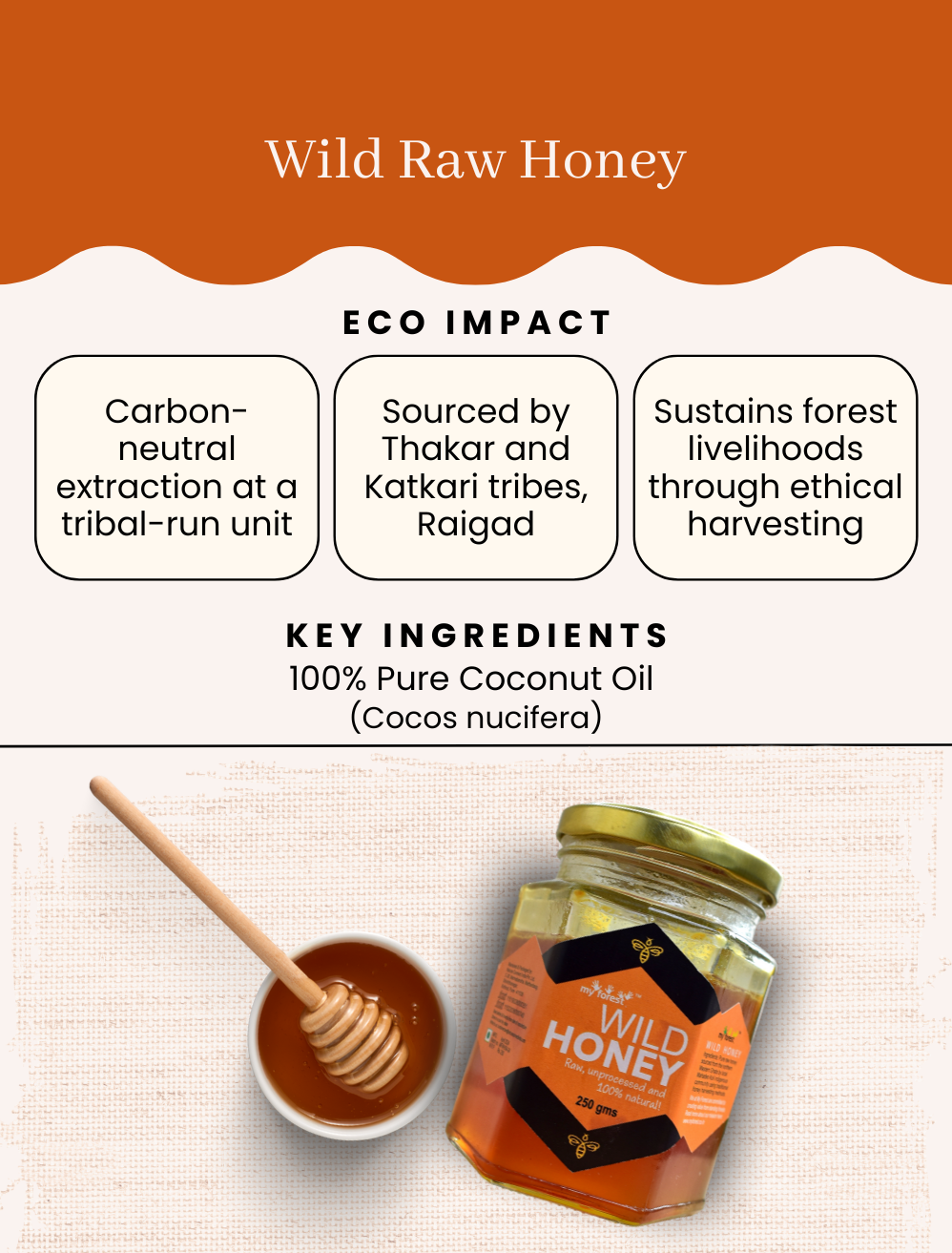Wild Raw Honey