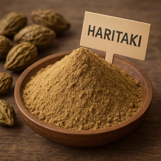 Haritaki powder for digestion and gut health
